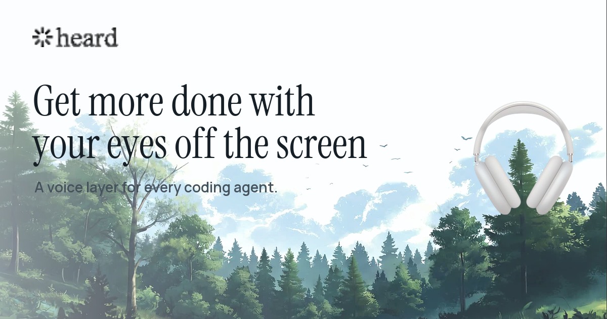 Heard screenshot